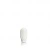 45ml white plastic tottle Silhouette, HDPE, MDPE