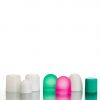caps for plastic roll-on bottles, various shapes and sizes