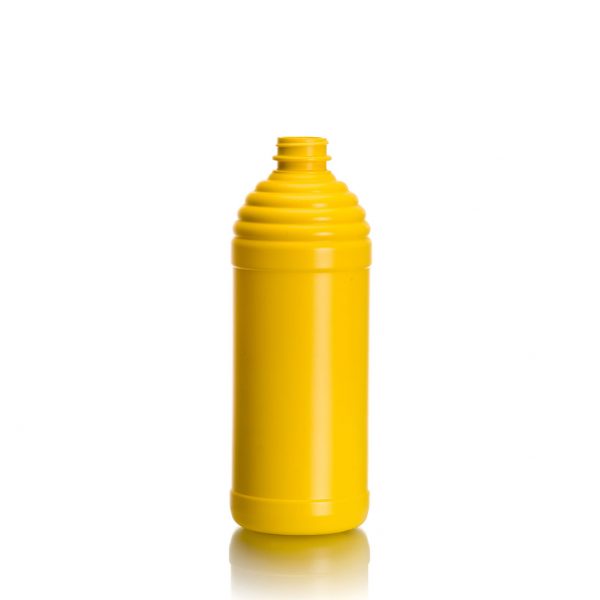 round plastic bottle for corn syrup or food items